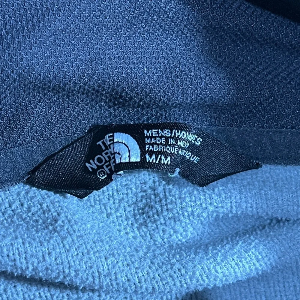 The North Face Hoodie Mens Medium‎ Gray Logo Pullover Sweatshirt Workout Gym